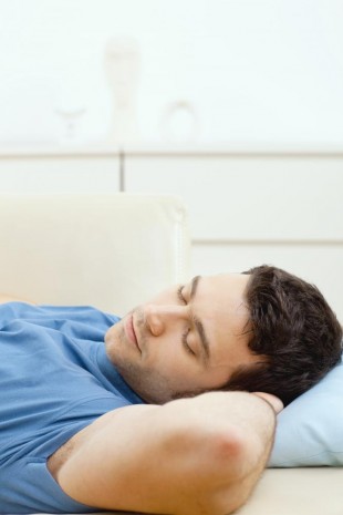 A young gentleman getting some sleep after getting sleep apnea treatment in Totowa, NJ